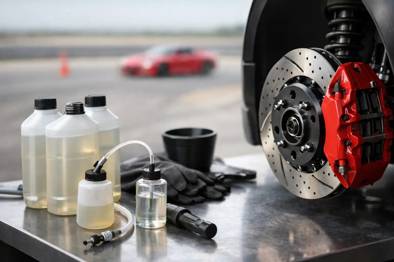 Track Day Brake Fluid Upgrade Done Right