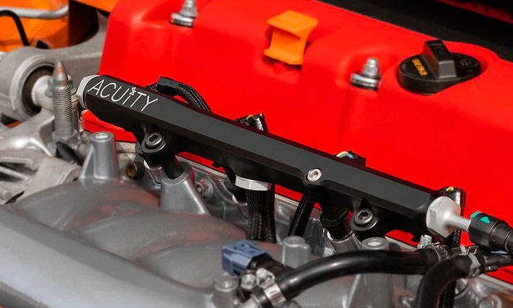 Billet high-flow fuel rails for injector and fuel delivery upgrades – Torque Lab