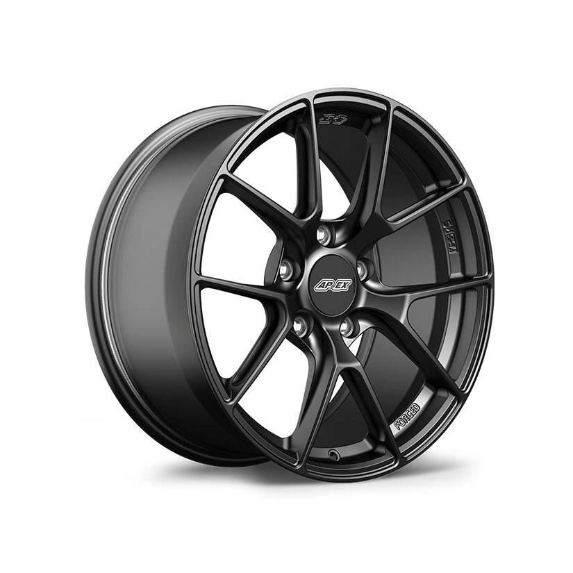 Apex Forged Alloy Wheel VS-5RS 18x9 ET46 Satin Black 71.6mm 5x130mm