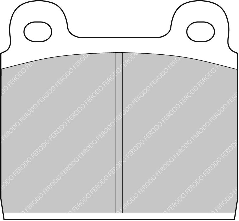 Ferodo Semi-Metallic Brake Pads | FER-FDS11