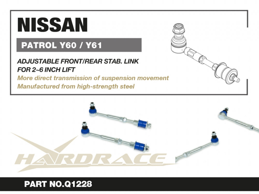 Front/rear Adj. Stabilizer Link Nissan Patrol
