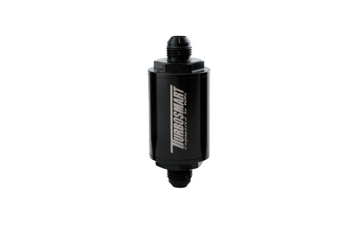 FPR Billet Fuel Filter 10um AN-8 - Black by Turbosmart - performance upgrade from Torque Lab
