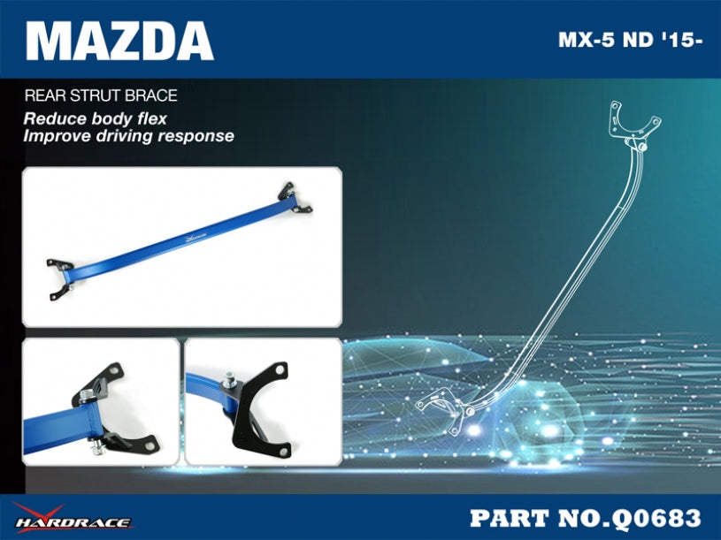 Rear Strut Brace Mazda MX-5 Miata