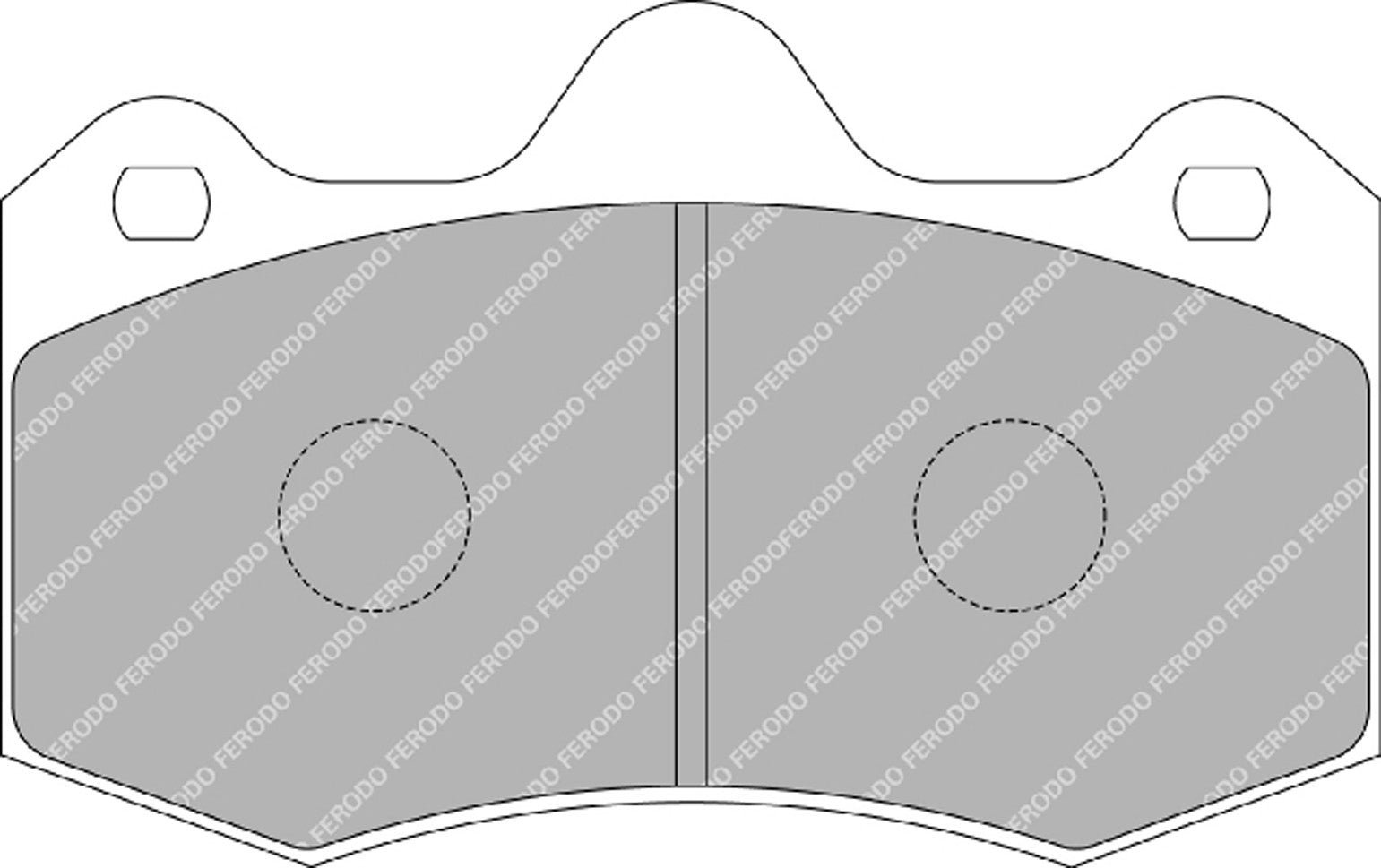 Ferodo Semi-Metallic Brake Pads | FER-FDSR3083