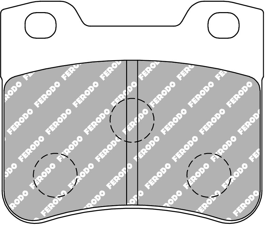 Ferodo Semi-Metallic Brake Pads | FER-FCP535H