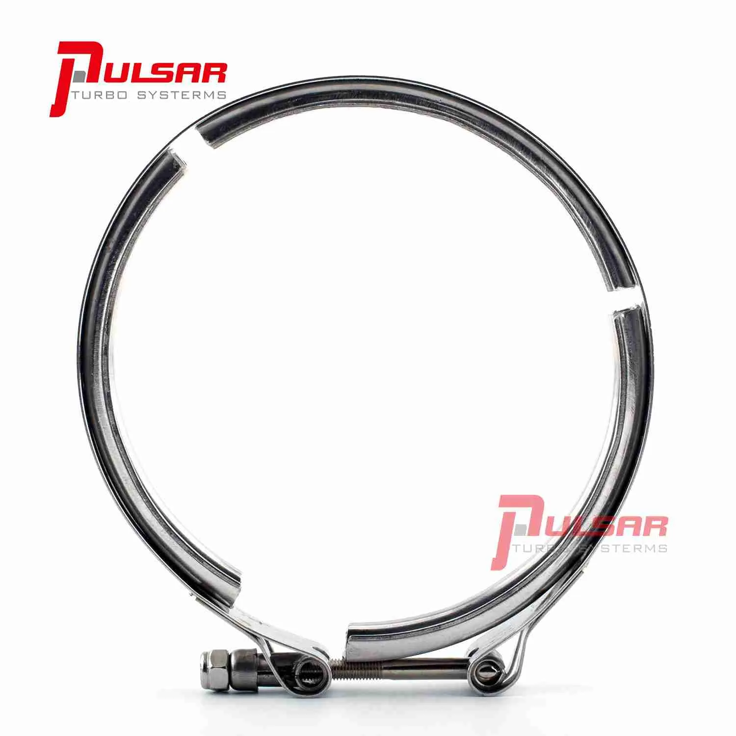 PULSAR 400 T6 Turbo 5 to 4" Stainless Steel Flange Clamp Kit - Clamp ONLY by Pulsar Turbo available at Torque Lab