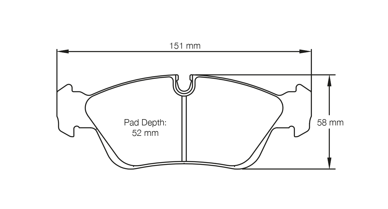 Pagid Racing RST 3 Brake Pads - Front | S2180T03001 - Pagid Racing brake pads