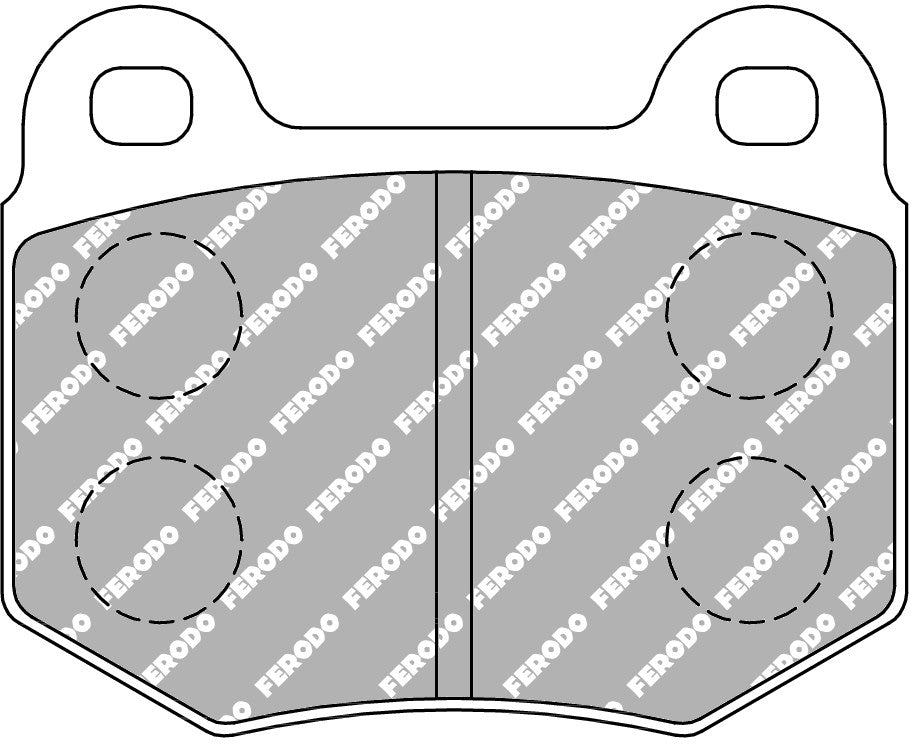 Ferodo Semi-Metallic Brake Pads | FER-FCP448H