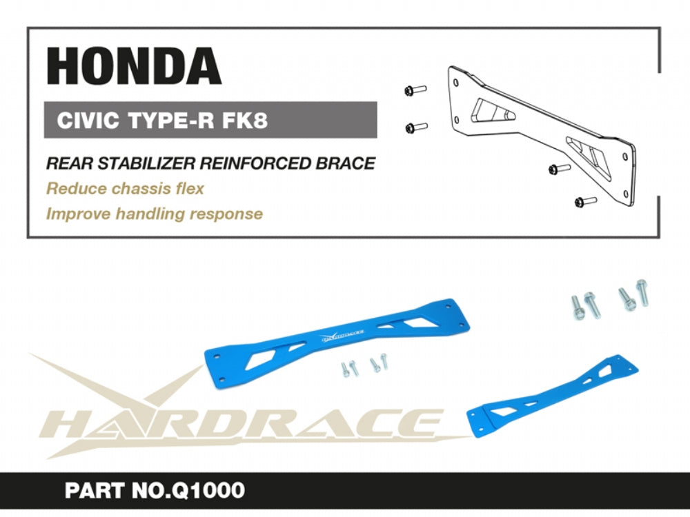 Rear Subframe Reinforcement Brace Honda Civic