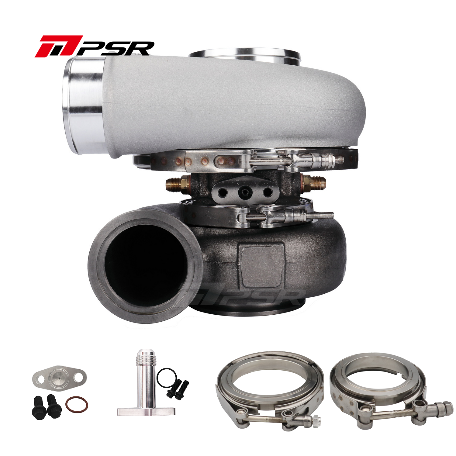 Pulsar Turbo PSR Forward Rotation 7975G COMPACT Dual Ball Bearing Turbocharger HP Rating 1450 by Pulsar Turbo available at Torque Lab
