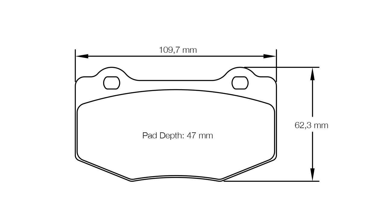 Pagid Racing RSL 29 Brake Pads - Rear | S8208R29001 - Pagid Racing brake pads