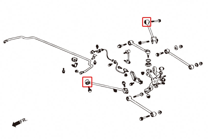 Rear Trailing Or Leading Arm Bushing Honda Accord