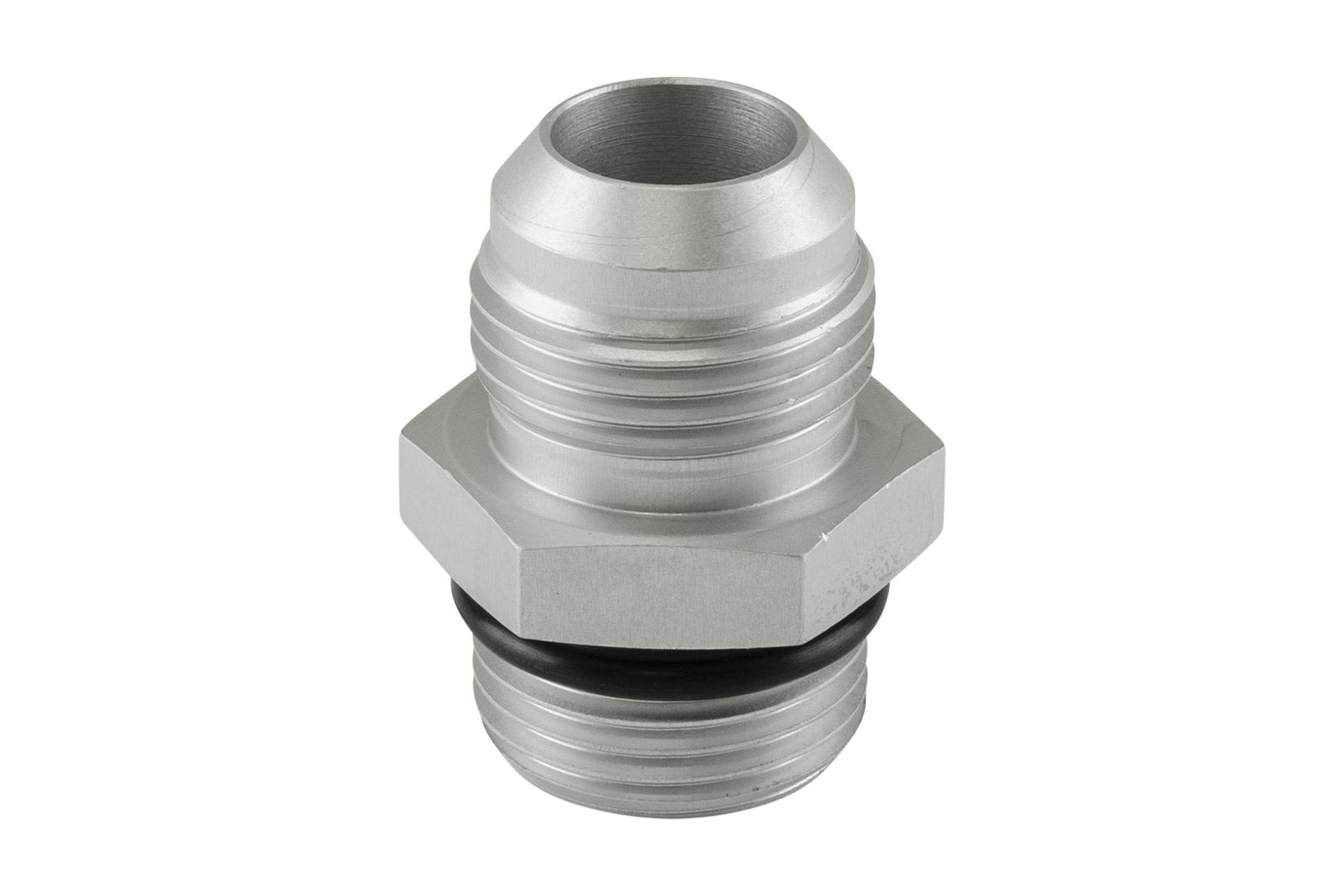 Fitting -12 AN Flare to -12 AN ORB Male Straight - Silver by Turbosmart - performance upgrade from Torque Lab