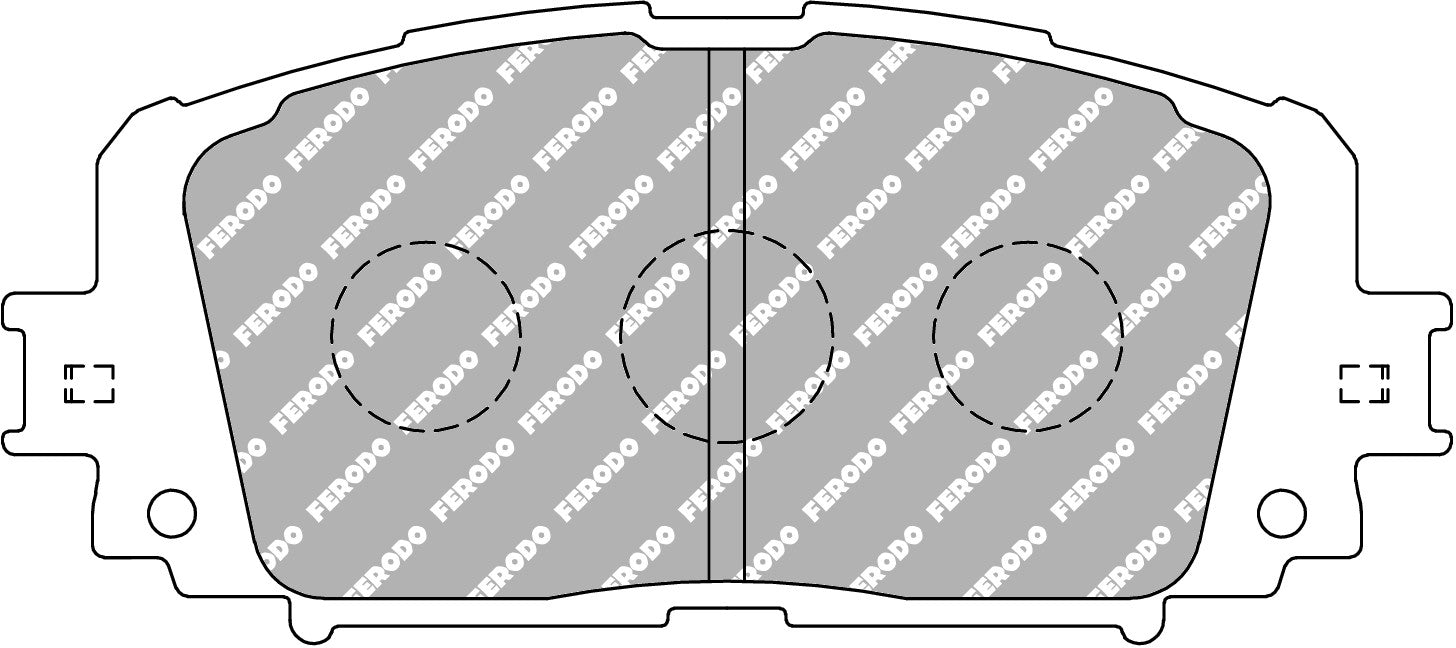 Ferodo Semi-Metallic Brake Pads | FER-FCP4081H