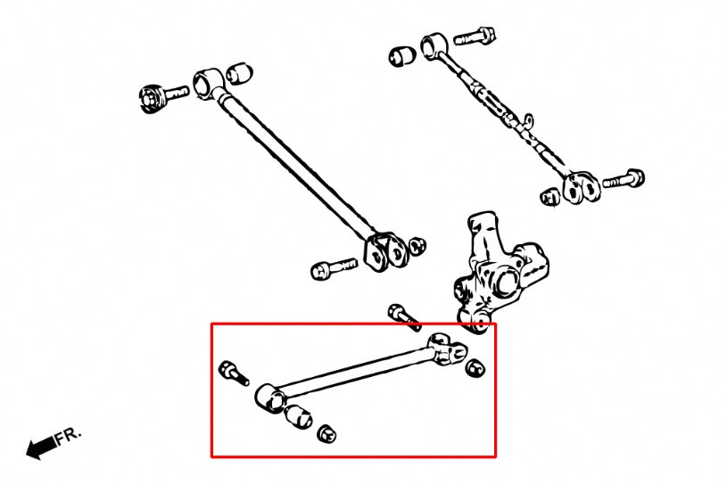 Rear Trailing Arm Toyota Camry