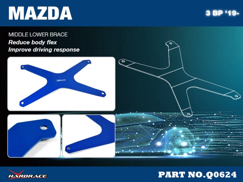 Middle Lower Brace Mazda 3, CX-30
