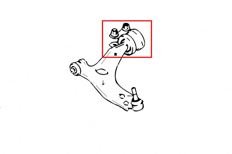 Front Lower Arm Rear Bushing Ford Focus, Volvo C30, S40, V50