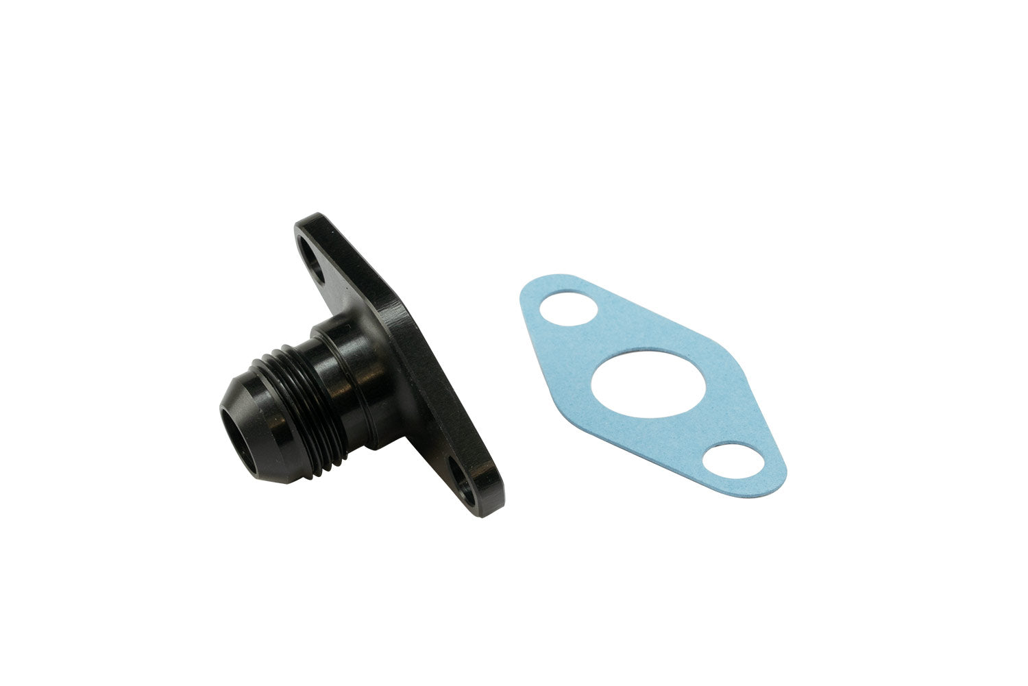 50.8mm 10AN Oil Drain Black by Turbosmart - performance upgrade from Torque Lab