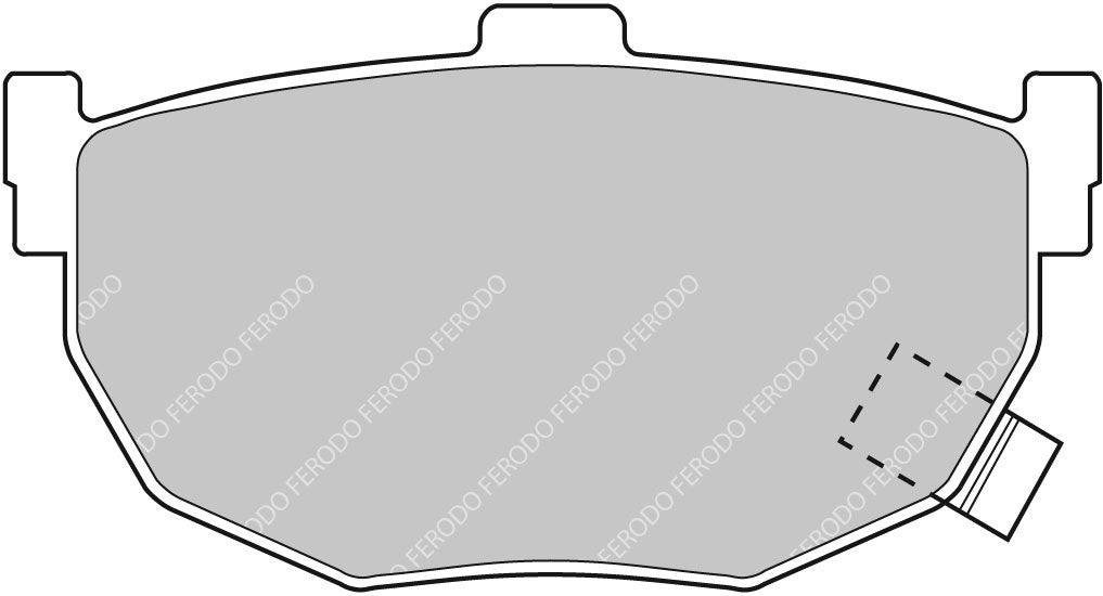 Ferodo Semi-Metallic Brake Pads | FER-FCP638H