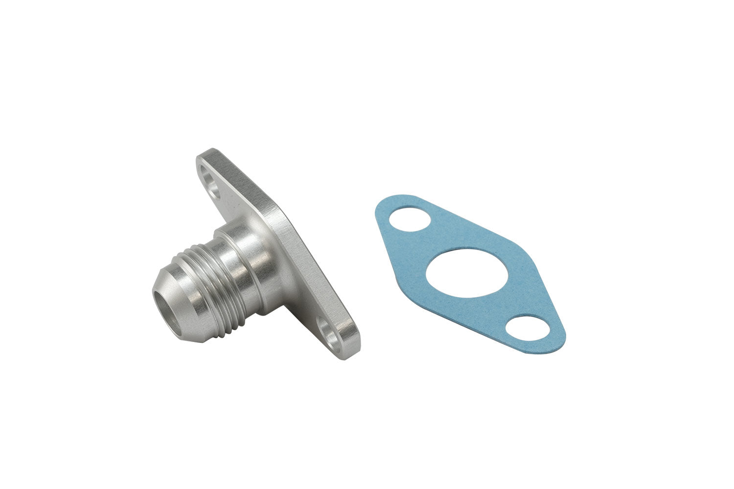 50.8mm 10AN Oil Drain Silver by Turbosmart - performance upgrade from Torque Lab