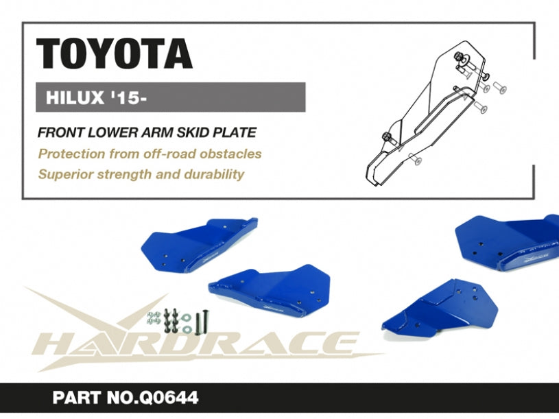 Front Lower Arm Skid Plate Toyota Fortuner, Hilux