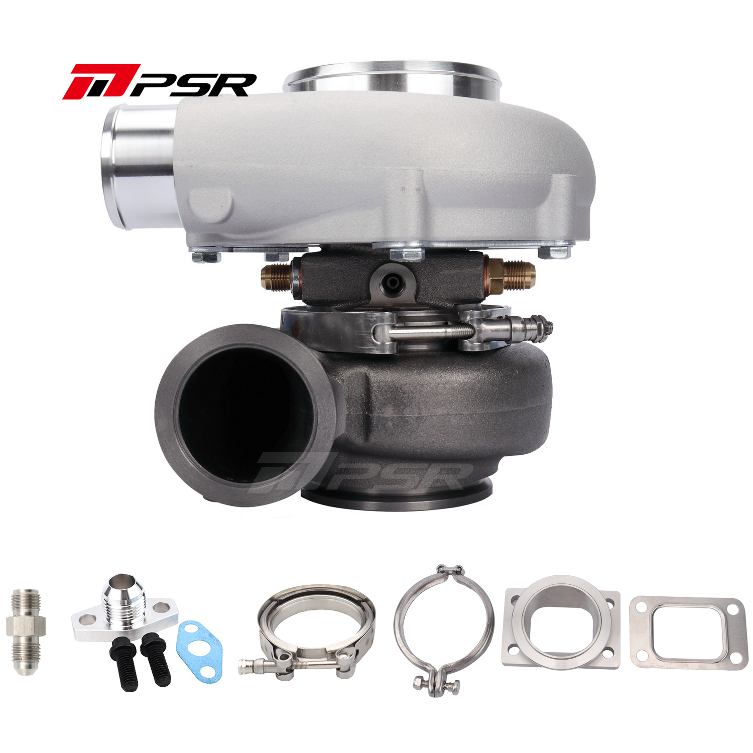 Pulsar Turbo PSR Forward Rotation 6262G Dual Ball Bearing Turbocharger HP Rating 900 by Pulsar Turbo available at Torque Lab