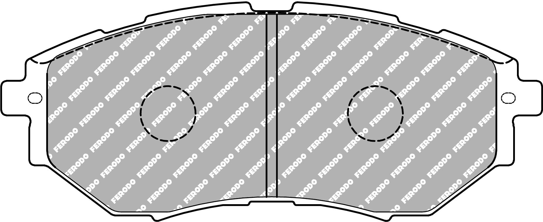 Ferodo Semi-Metallic Brake Pads | FER-FCP1984H