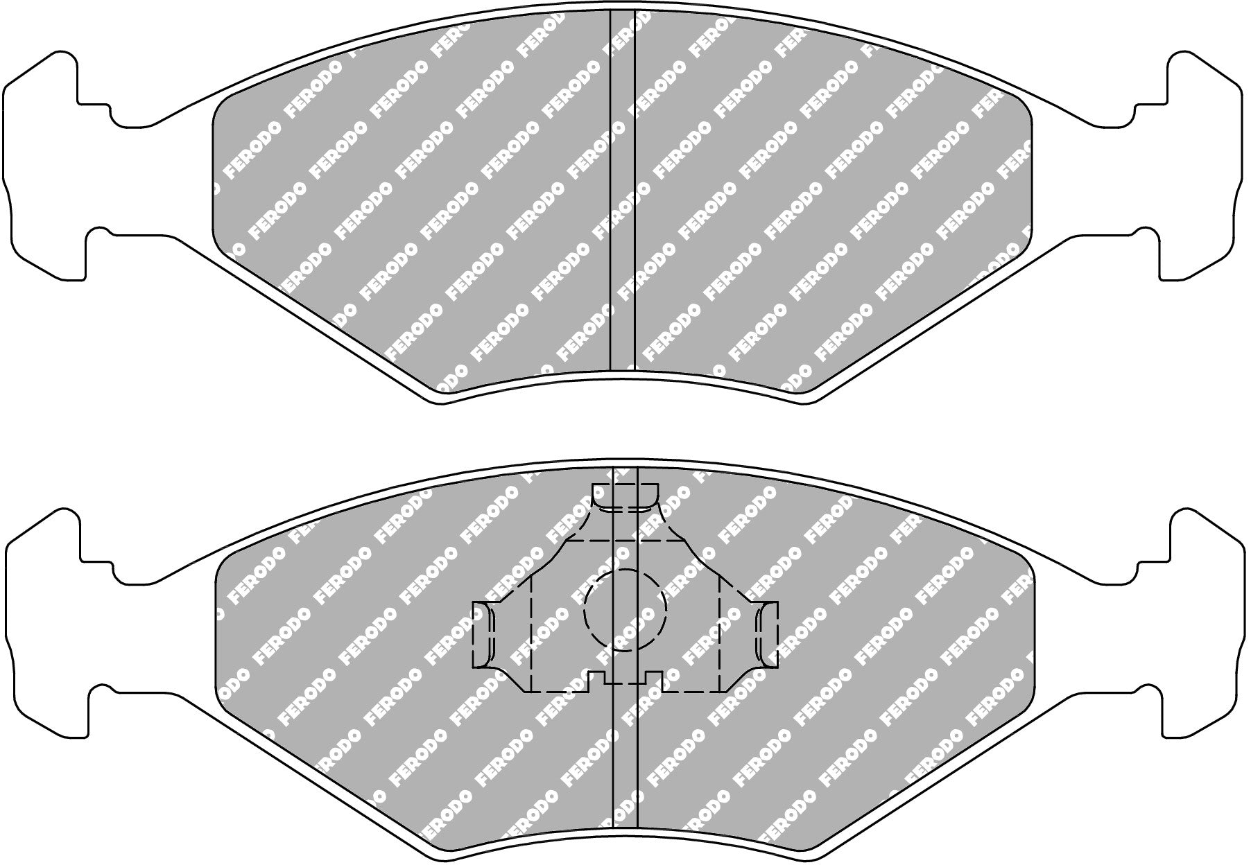 Ferodo Semi-Metallic Brake Pads | FER-FCP519G