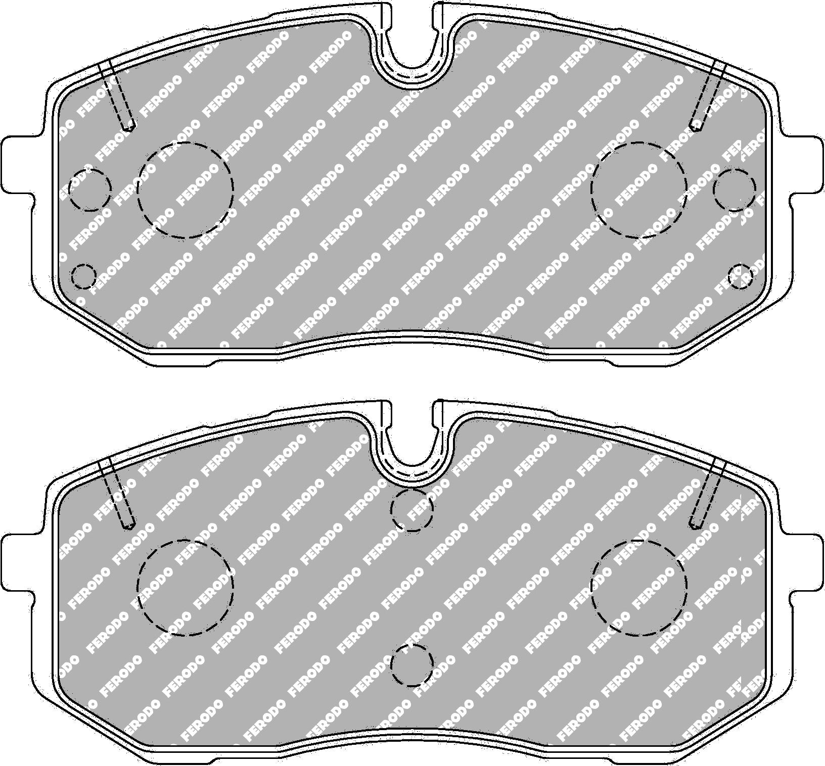 Ferodo Semi-Metallic Brake Pads | FER-FCP5508H