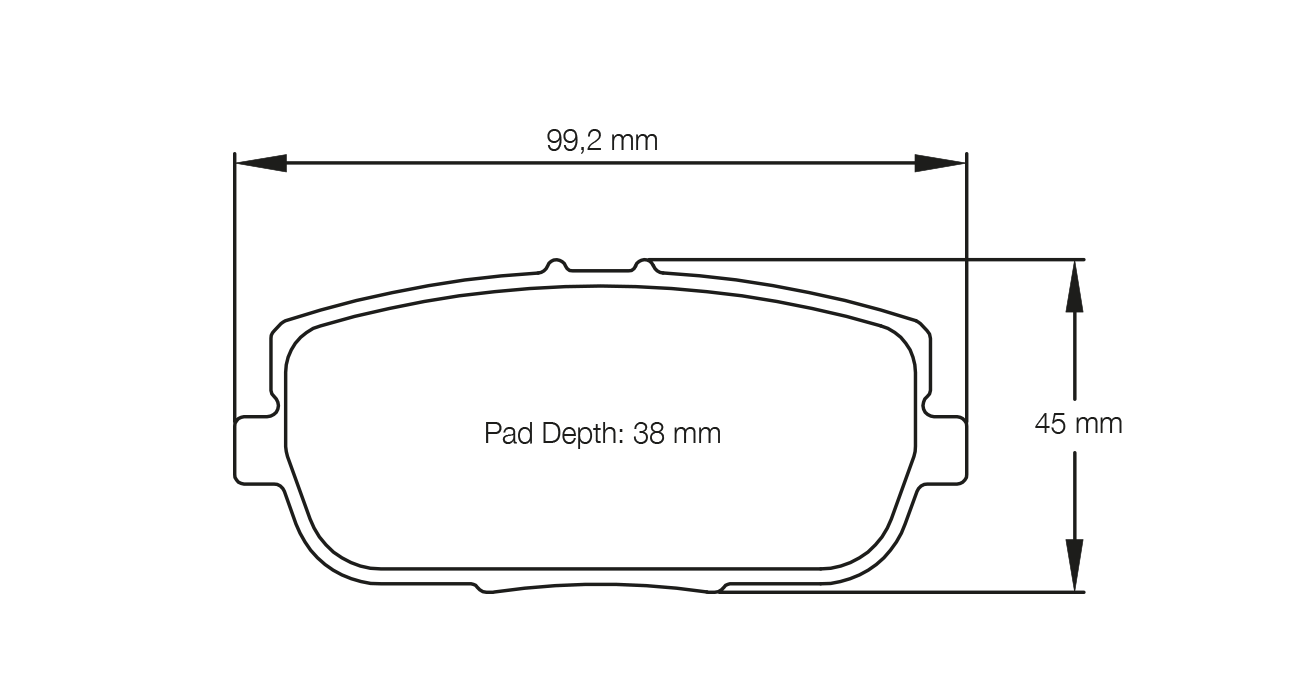 Pagid Racing RSL 29 Brake Pads - Rear | S8077R29001 - Pagid Racing brake pads