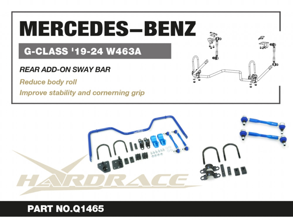Rear Add-on Sway Bar Mercedes-benz G-class