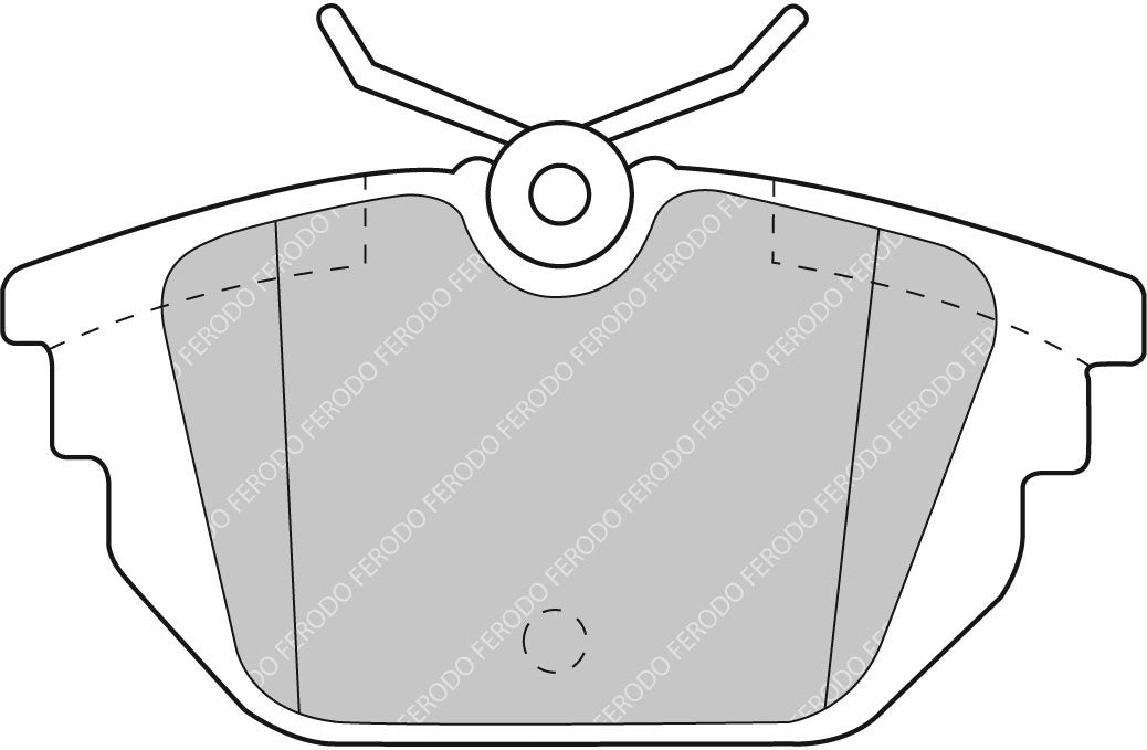 Ferodo Semi-Metallic Brake Pads | FER-FCP1113H