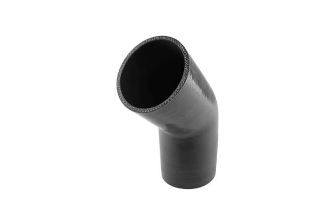 Silicon Hose 45 Elbow 3.50" BLACK by Turbosmart - performance upgrade from Torque Lab