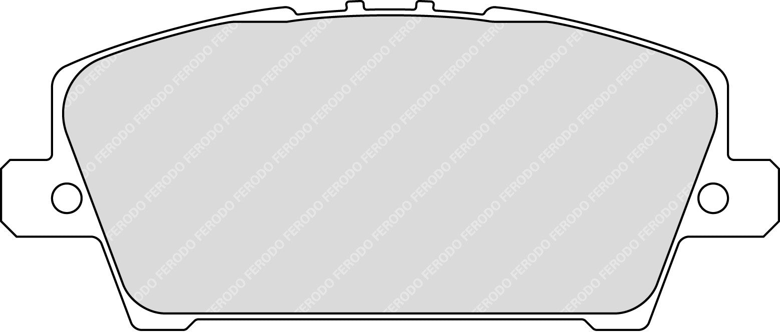 Ferodo Semi-Metallic Brake Pads | FER-FCP1859H