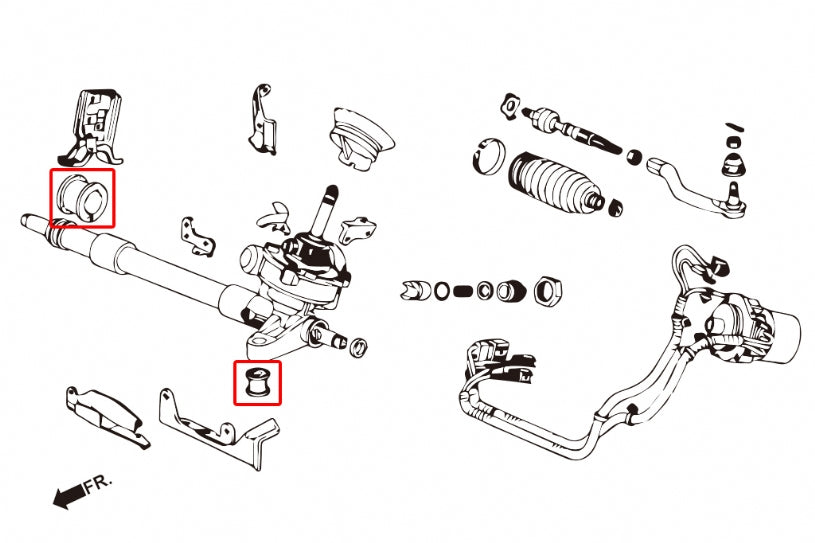 Tpv Reinforced Steering Bush Honda Civic