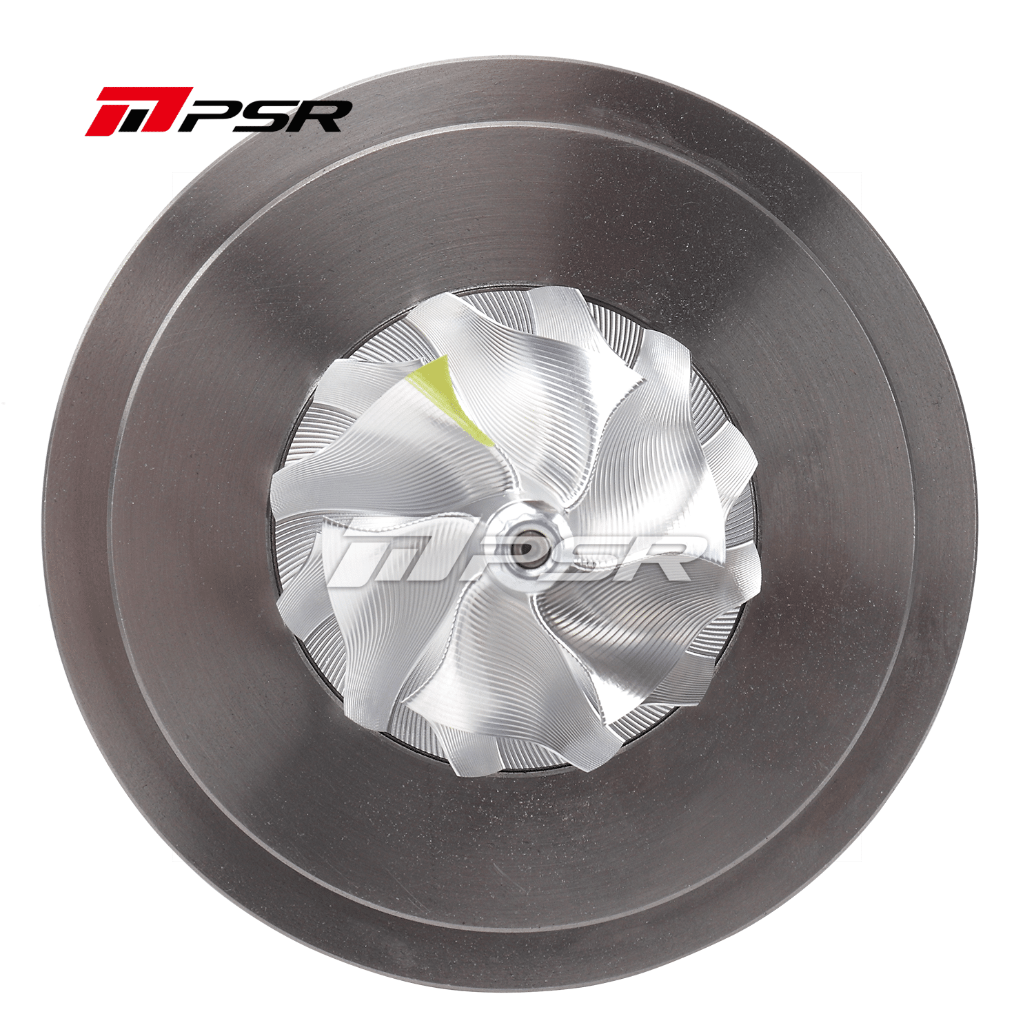 Pulsar Turbo PSR 5449A Curved Point Milled Compressor Wheel Dual Ball Bearing Turbocharger HP Rating 660 by Pulsar Turbo available at Torque Lab
