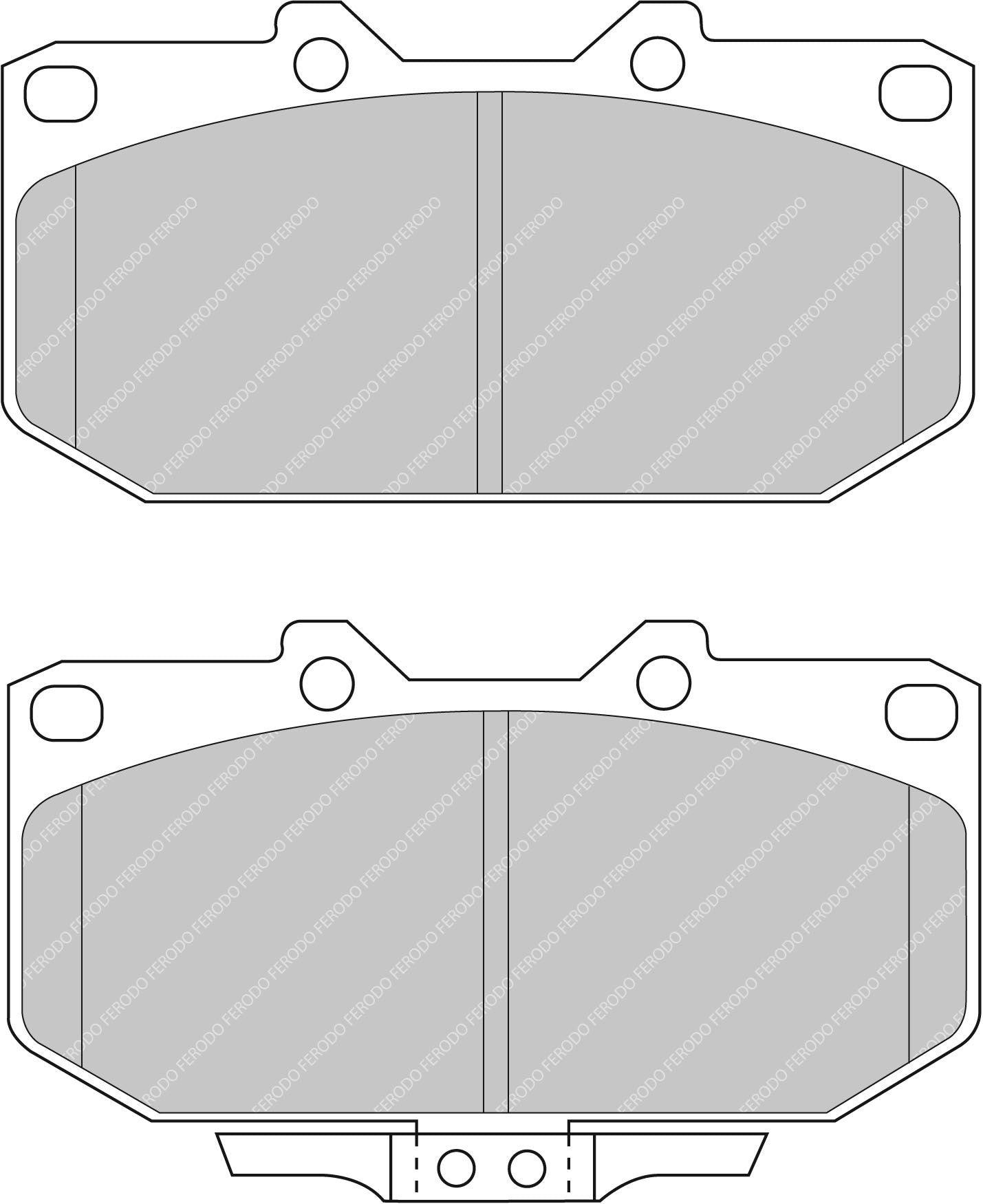 Ferodo Semi-Metallic Brake Pads | FER-FDS986
