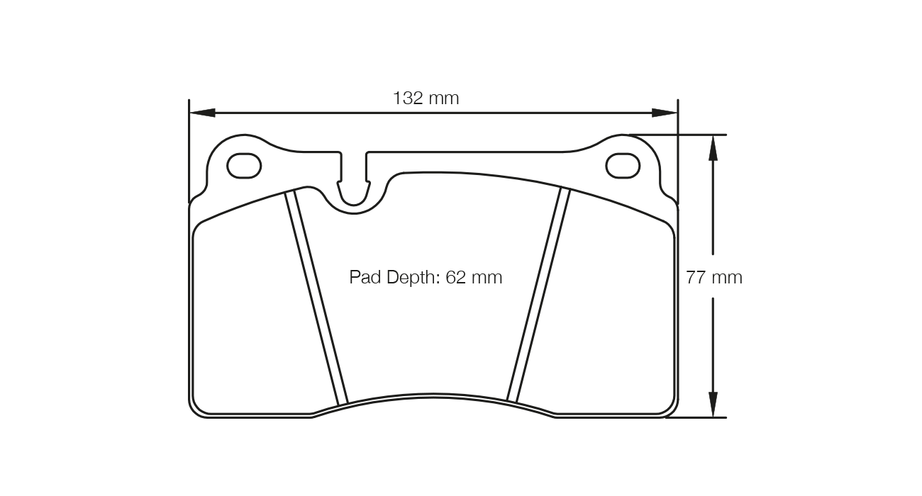 Pagid Racing RSC 1 Brake Pads - Rear | S4906C01001 - Pagid Racing brake pads