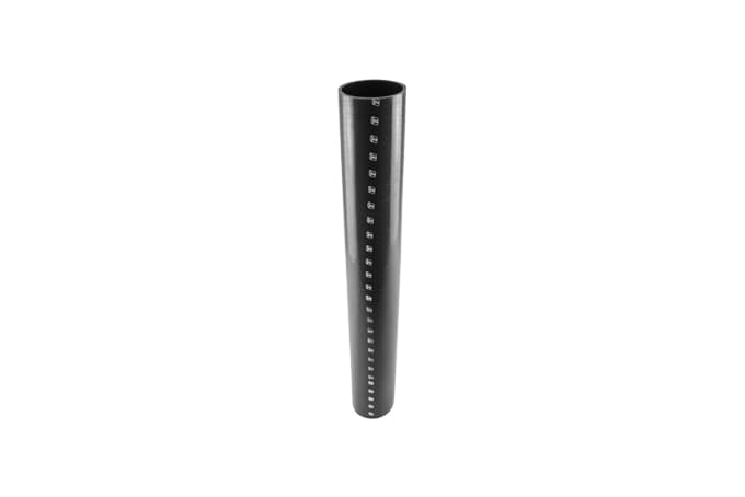 Silicon Hose Straight 3.00" x 610mm BLACK by Turbosmart - performance upgrade from Torque Lab