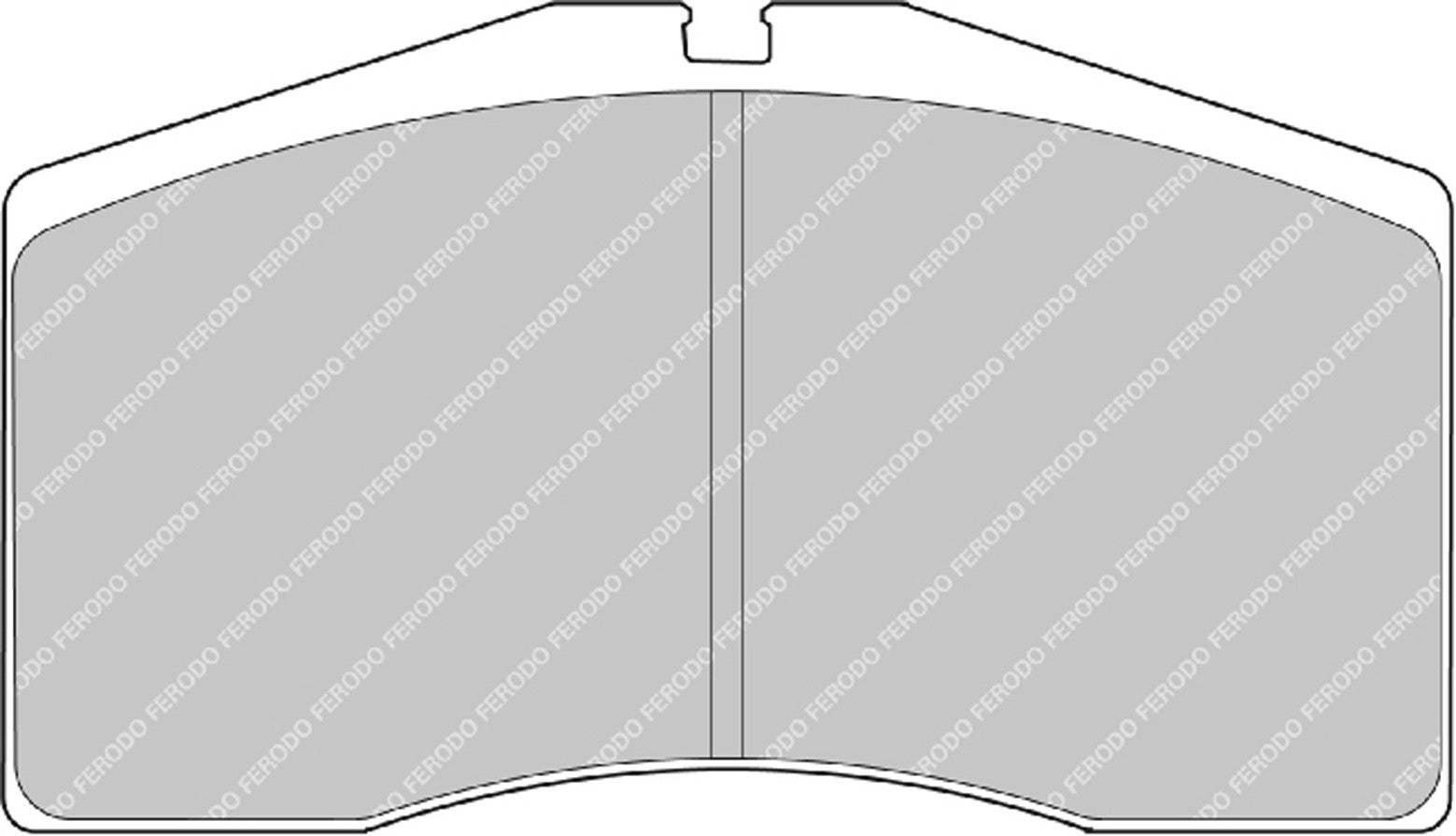 Ferodo Semi-Metallic Brake Pads | FER-FRP3042R