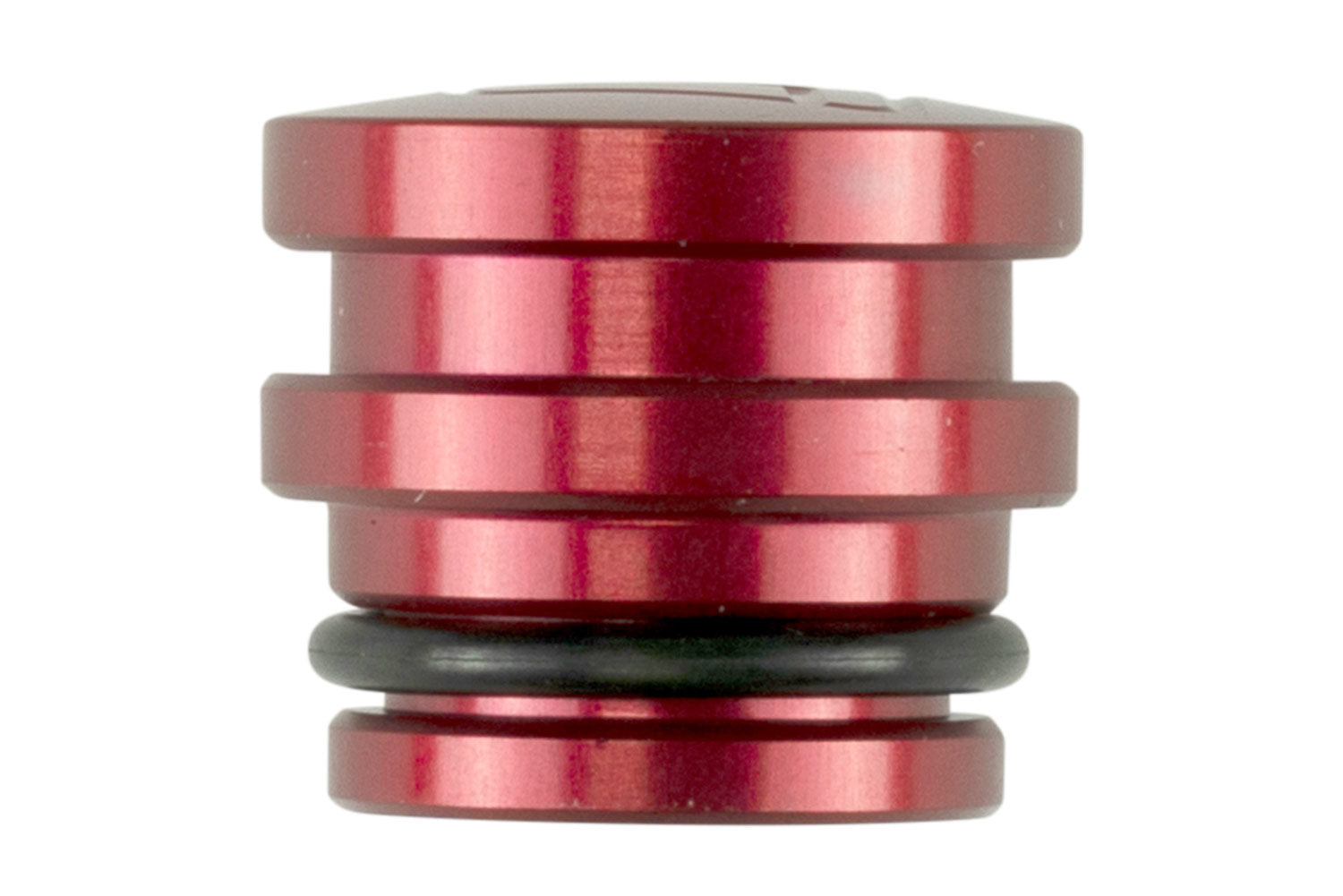 Oil Cap - Blank - Red