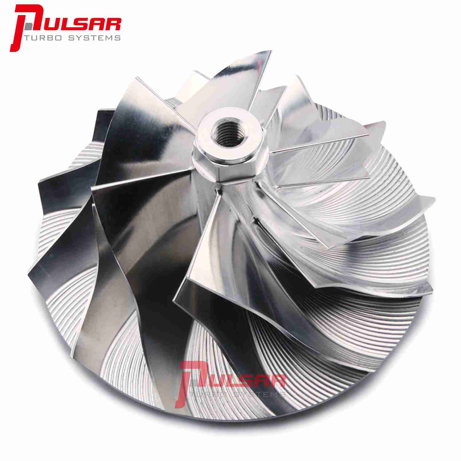PULSAR 6.0 Powerstroke Billet Compressor Wheel - 2003-2004 by Pulsar Turbo available at Torque Lab