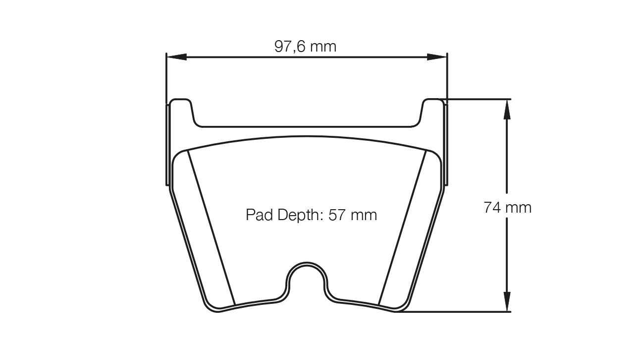 Pagid Racing RSL 1 Brake Pads - Front | S2931L01001 - Pagid Racing brake pads