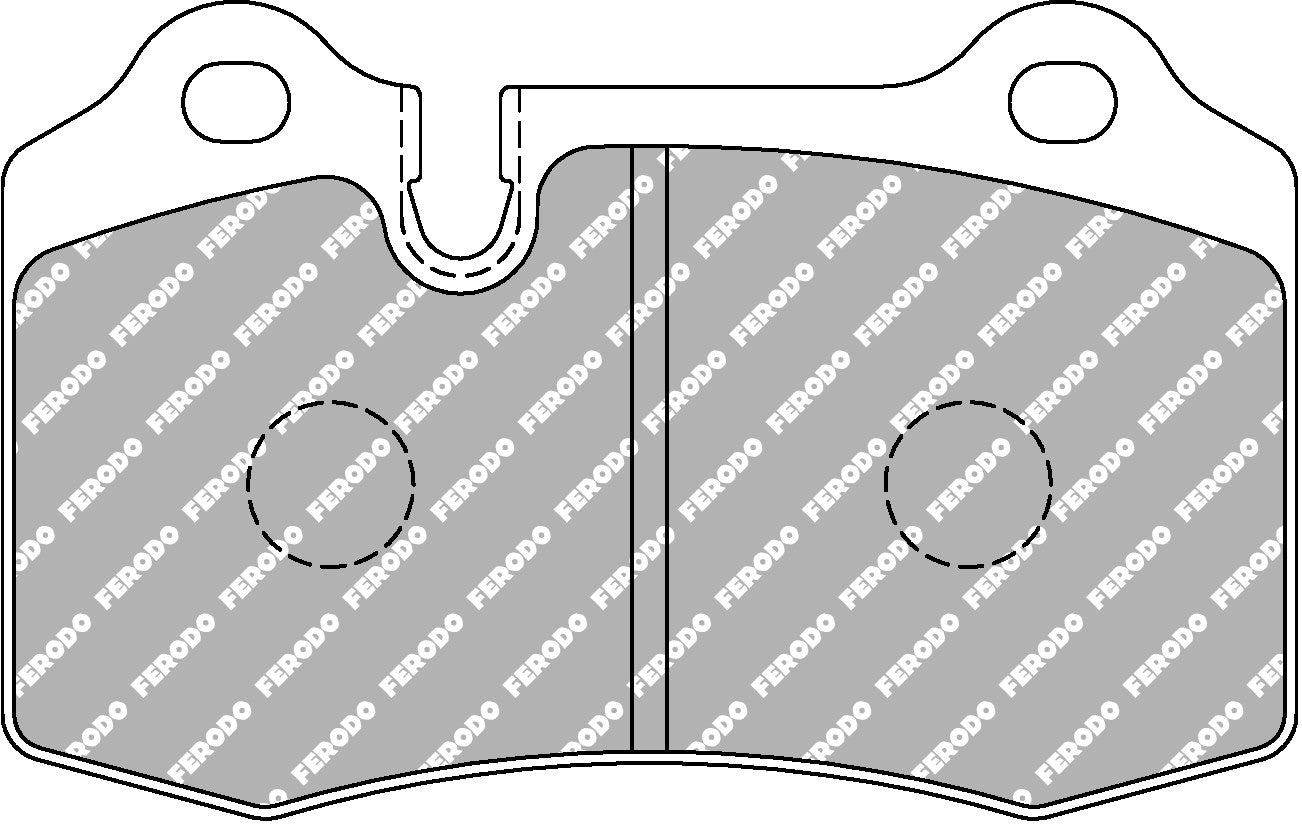 Ferodo Semi-Metallic Brake Pads | FER-FCP721R