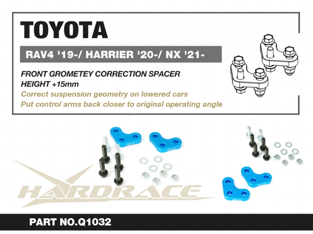 Front Geometry Correction Spacer Toyota RAV4, Harrier, Lexus NX