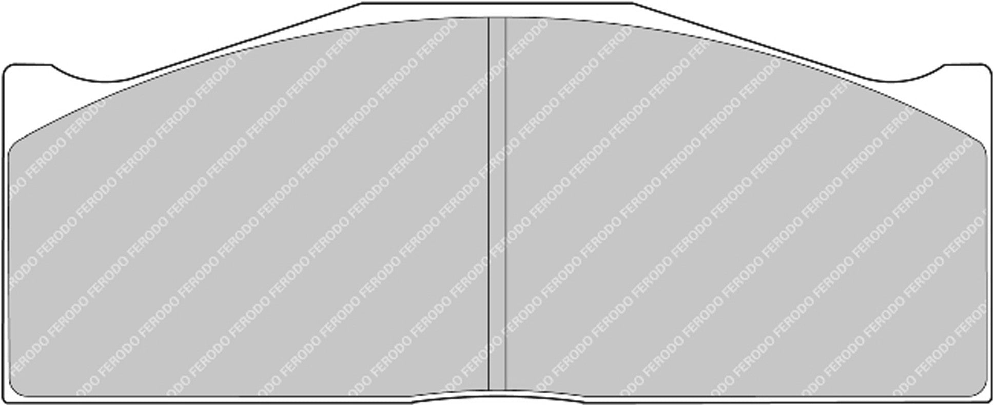 Ferodo Semi-Metallic Brake Pads | FER-FRP3040Z