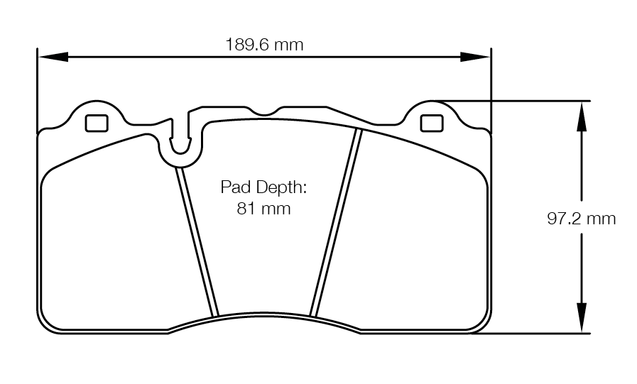 Pagid Racing RSC 1 Brake Pads - Front | S8253C01001 - Pagid Racing brake pads
