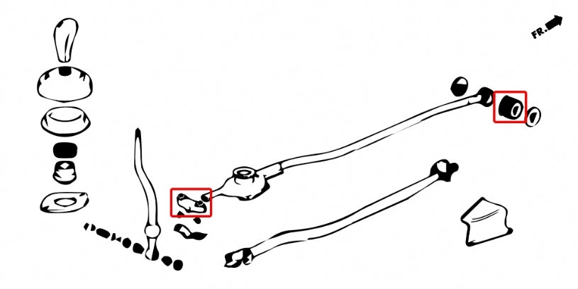 Tpv Shifter Bushing Honda Civic, Crx