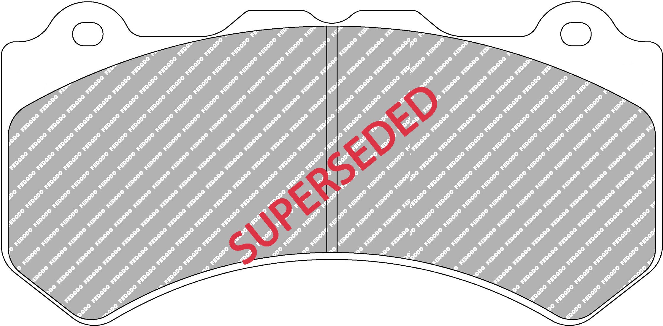 Ferodo Semi-Metallic Brake Pads | FER-FRP3106G