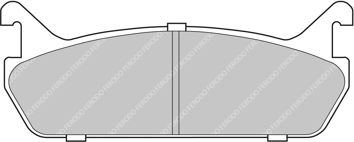 Ferodo Semi-Metallic Brake Pads | FER-FDS654